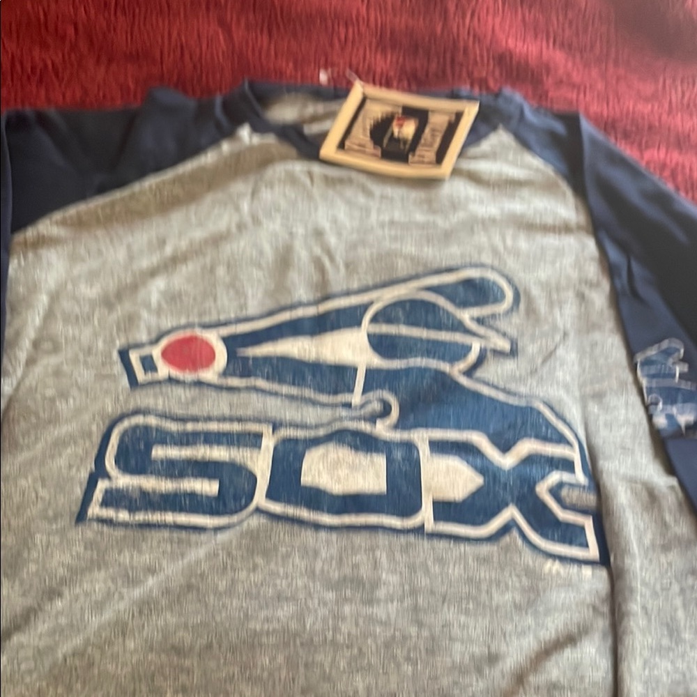 Sox Gray and Blue Men's Jersey